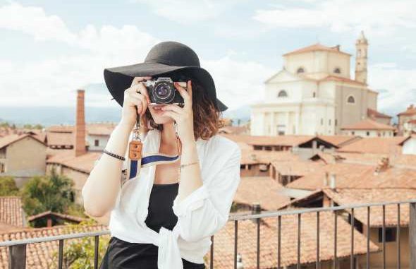 Turista fotografiando