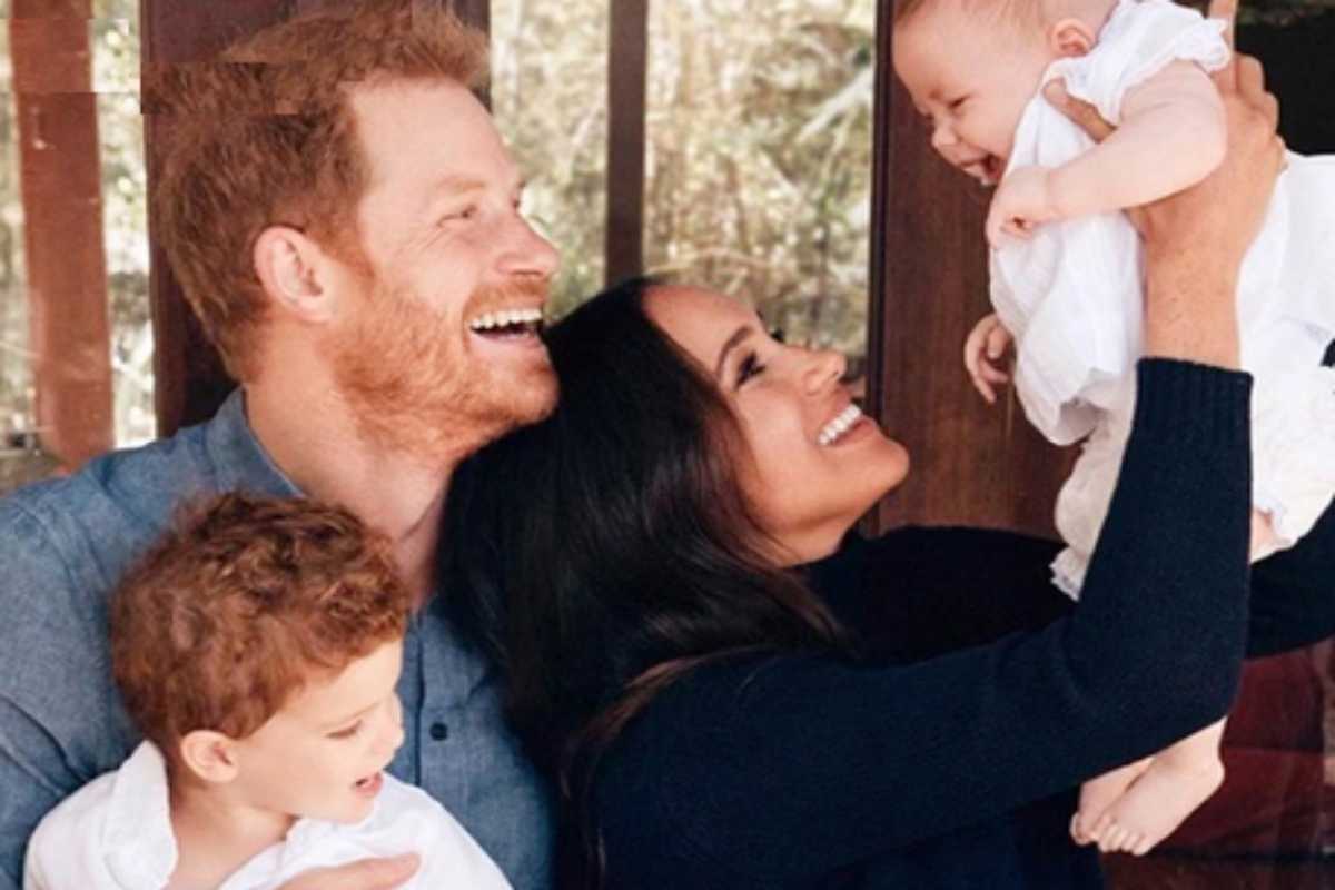 Príncipe Harry, Meghan Markle, y sus hijos