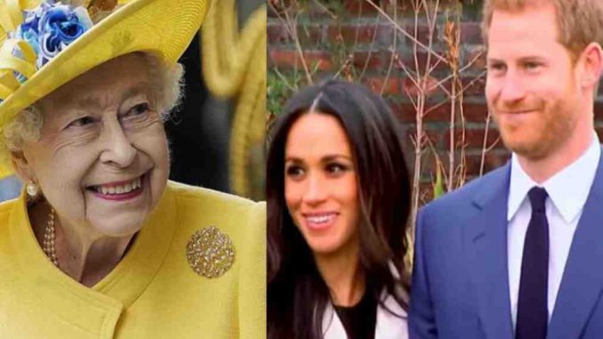 Reina Elizabeth, Meghan Markle, Príncipe Harry