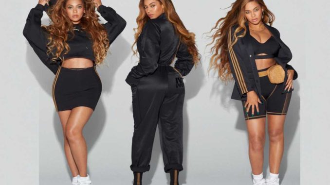 Beyonce vestida de Ivy Park by Adidas