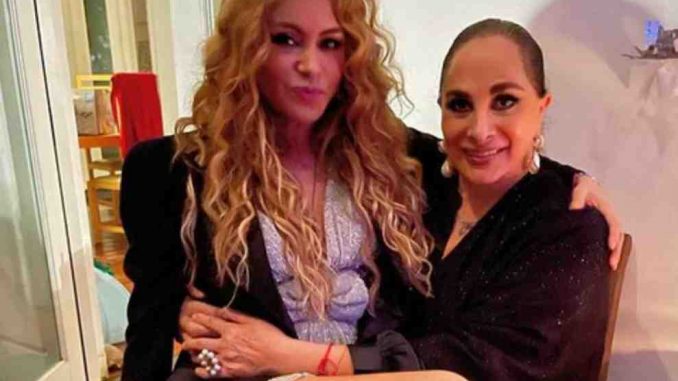 Susana Dosamantes con Paulina Rubio