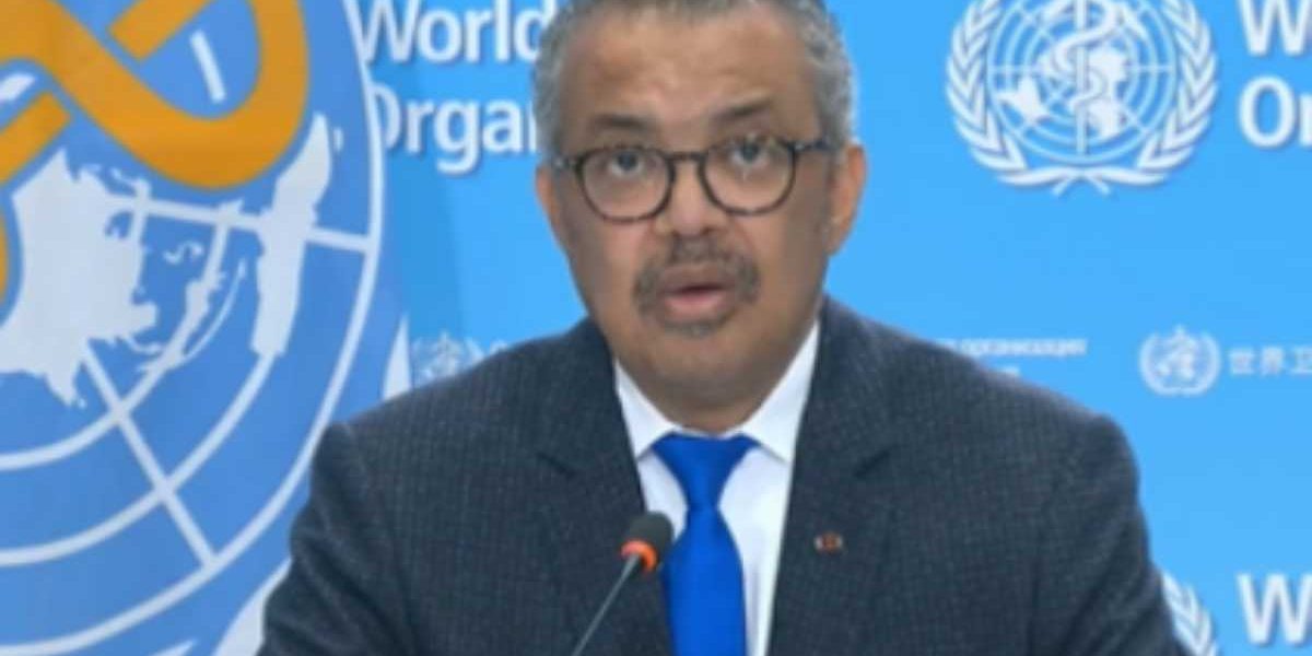 Dr. Tedros, diretor OMS